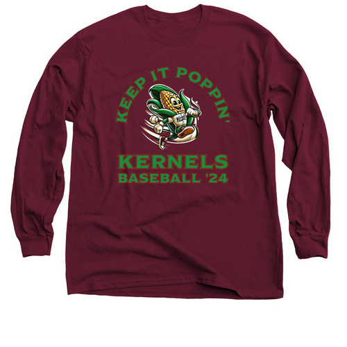 Kernels R-N Limited Edition, a Maroon Classic Long Sleeve Tee