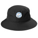 Bucket, a Black Printed UV Bucket Hat
