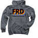 FRD Celebrates Pride, a Dark Heather Pullover Hoodie