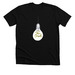 "Light in the Basement Tee", a Solid Black Blend Premium Unisex Tee