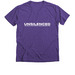 "I Didn't 'Work the Program" (WHITE), a Purple Rush Premium V-Neck Tee