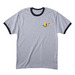 AES Defend Africa II, a Athletic Heather/ Jet Black Cotton Ringer Tee
