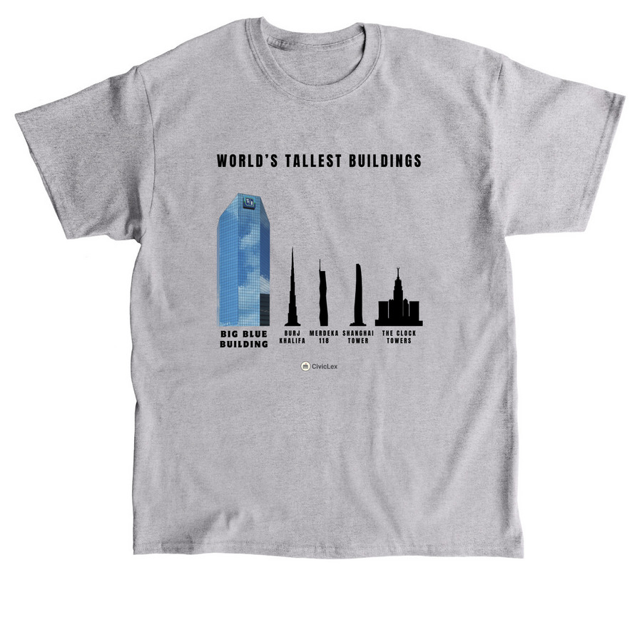 World's Tallest Building&nbsp;, a Sport Grey Classic Unisex Tee