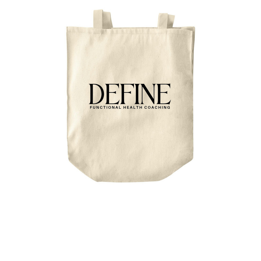 Define Tote, a Natural Over-the-Shoulder Shopping Tote Bag
