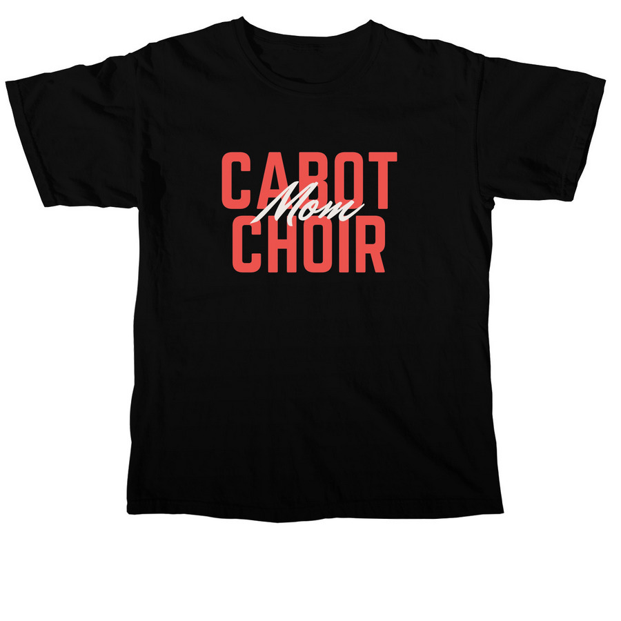 Choir Mom Tee, a Black Comfort Colors Unisex Tee