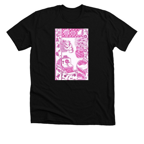 Magentagram, a Solid Black Blend Premium Unisex Tee