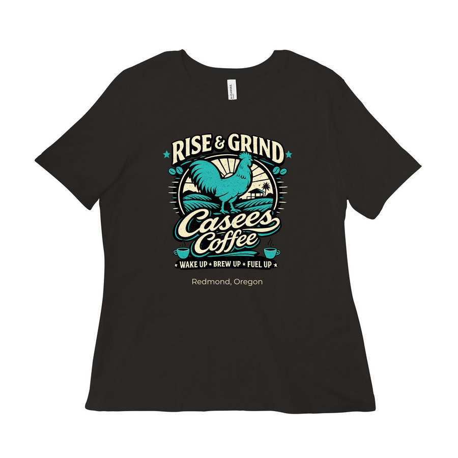 Rise and Grind&nbsp;, a Black Women?s Relaxed Cotton Tee