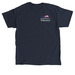 Short Sleeve Volunteer Shirt - White text, a Navy Classic Unisex Tee