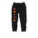 S. M. I. T. H, a Black Midweight Fleece Joggers (back-view)
