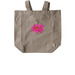 We have to take care of eachother blue tote&nbsp;, a Pumice Recycled Cotton Tote Bag
