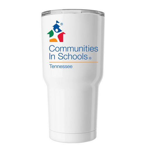 CISTN Tumbler, a White Insulated Tumbler