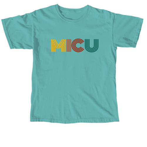 Retro MICU, a Seafoam Comfort Colors Unisex Tee