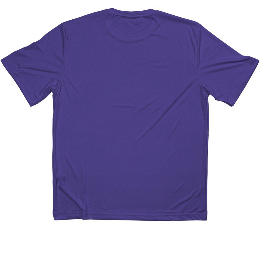 Nike Performance Tee, a Purple Classic Performance Tee (back-view)