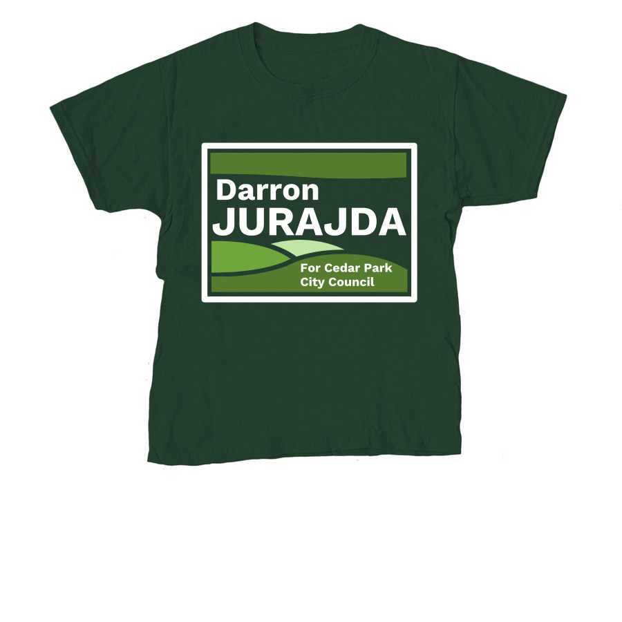 Campaign Shirt, a Forest Green Youth Unisex Tee
