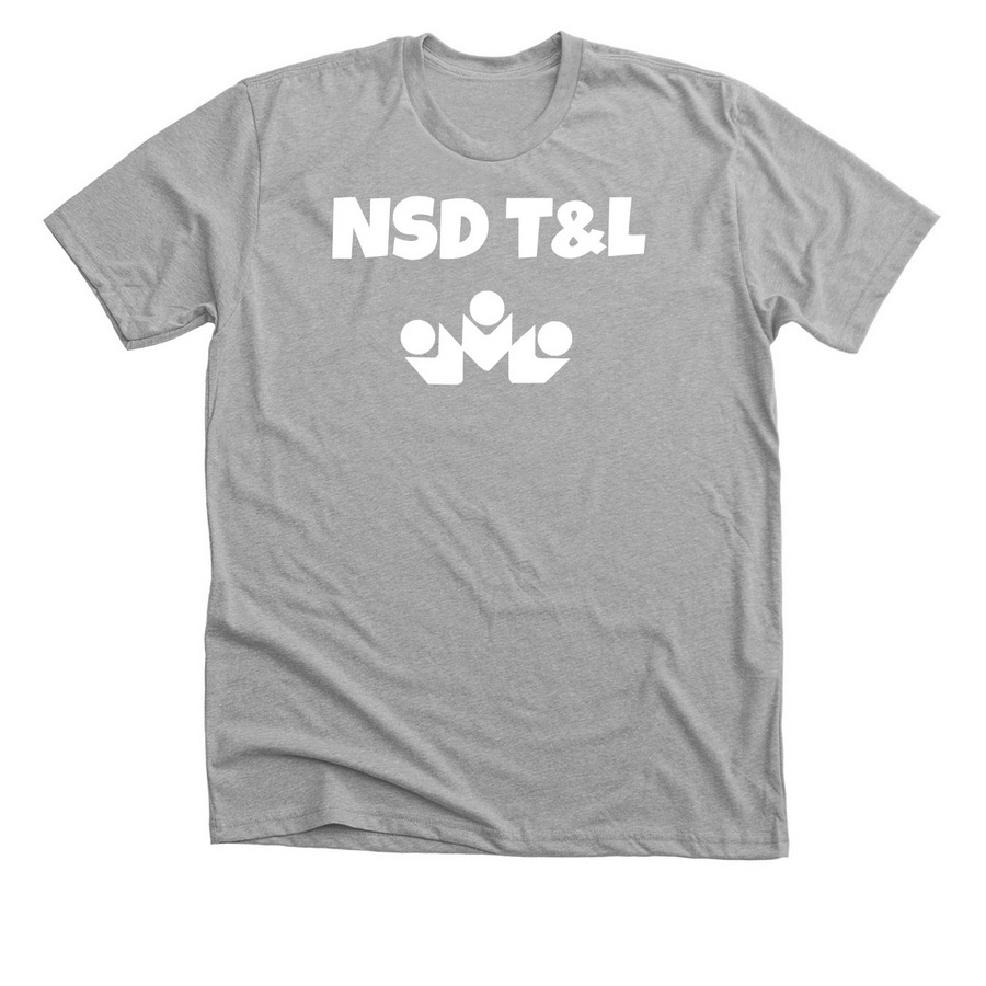NSD TOSAs, a Athletic Heather Premium Unisex Tee