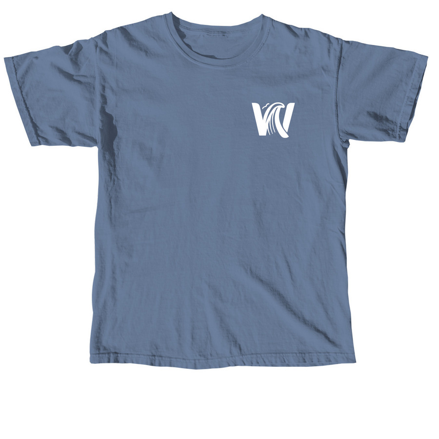 Wilson's Wave - Dark, a Blue Jean Comfort Colors Unisex Tee