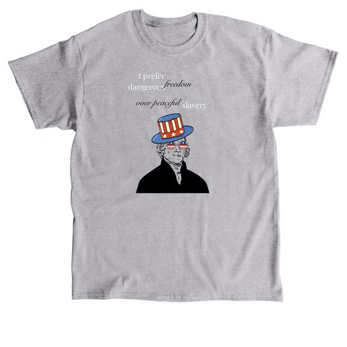 Jefferson, a Sport Grey Classic Unisex Tee