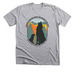 Wolves who wander are seldom lost&nbsp;, a Athletic Heather Premium Unisex Tee