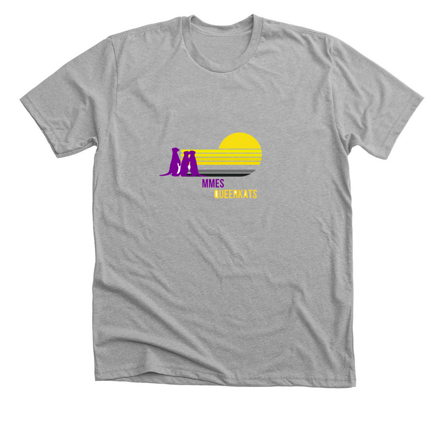 The Nina, a Athletic Heather Premium Unisex Tee