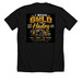 Fist Bump, a Solid Black Blend Premium Unisex Tee (back-view)