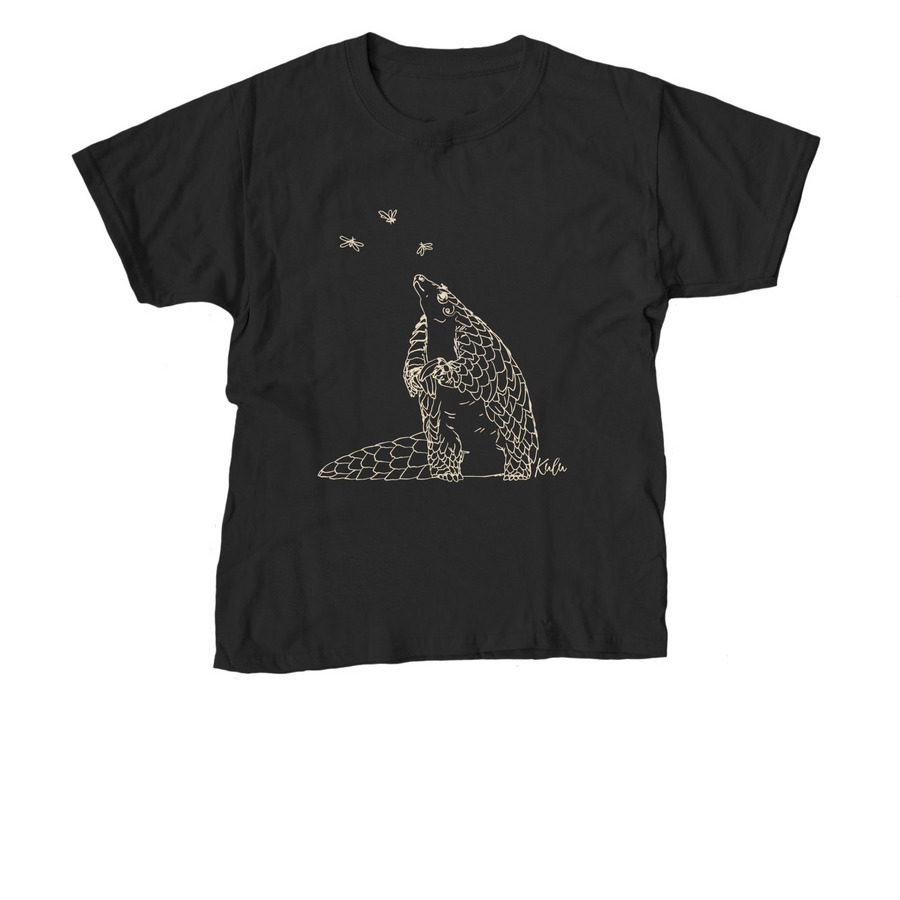 Kulu with alates, a Black Youth Unisex Tee