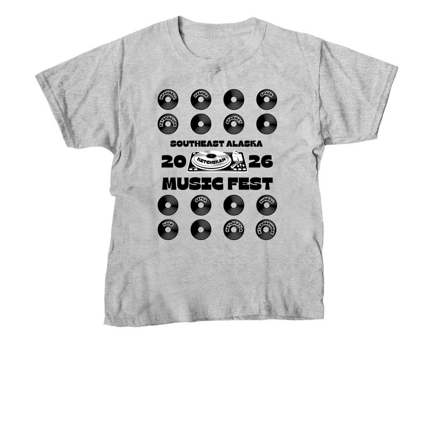 Music Fest 2026, a Sport Grey Youth Unisex Tee