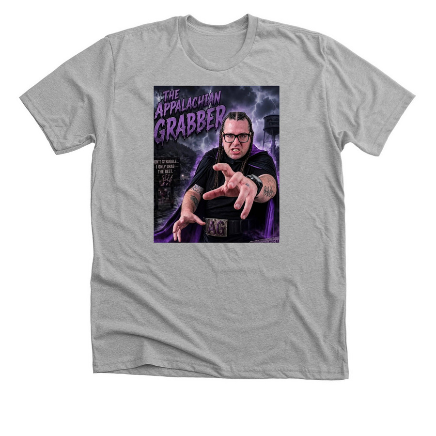 The Appalachian Grabber&nbsp;, a Athletic Heather Premium Unisex Tee