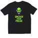 Unleash Your Freak, a Black Softstyle Cotton Tee (back-view)