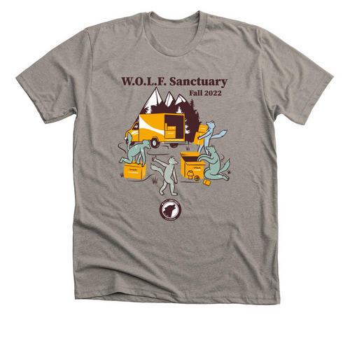 Moving Sale Fall 2022, a Heather Stone Premium Unisex Tee