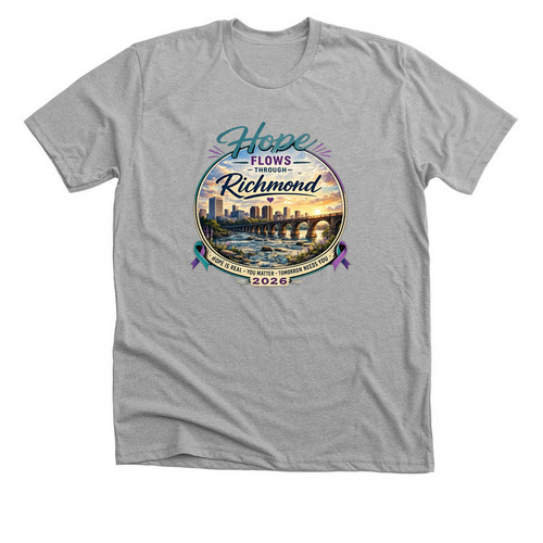 Richmond Walk, a Athletic Heather Premium Unisex Tee