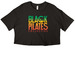 BLACK PILATES COLLECTIVE, a Black Women?s Cropped Cotton Tee