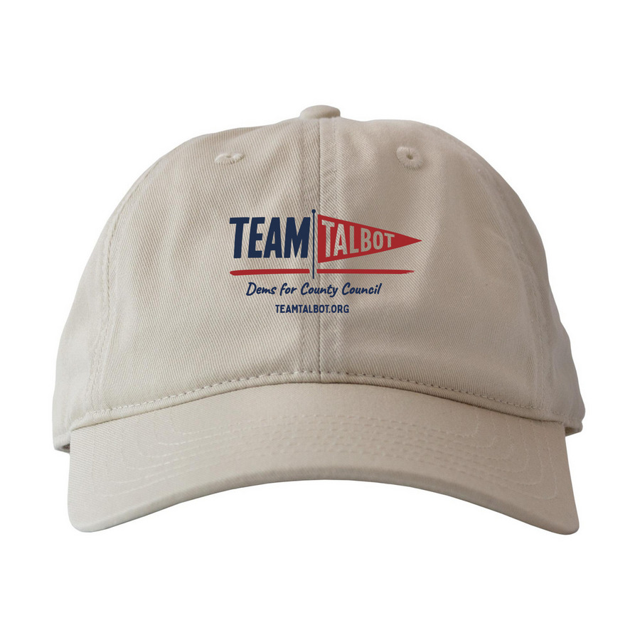 Official Team Talbot Hat, a Oyster Printed Eco Baseball Cap