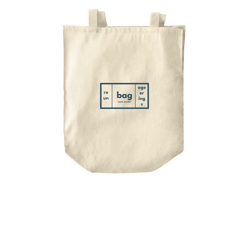 SWI Tote Bag, a Natural Over-the-Shoulder Shopping Tote Bag