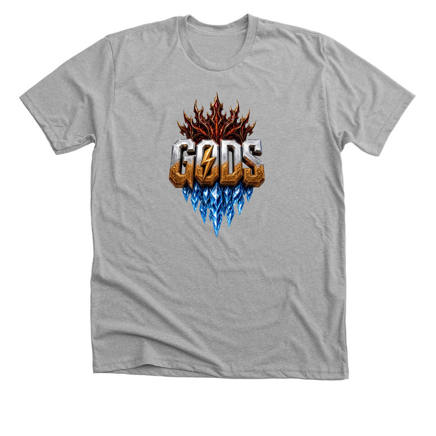 GODS MERCH, a Athletic Heather Premium Unisex Tee