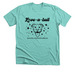 Celebrate Pit Bull Awareness Month, a Heather Sea Green Premium Unisex Tee