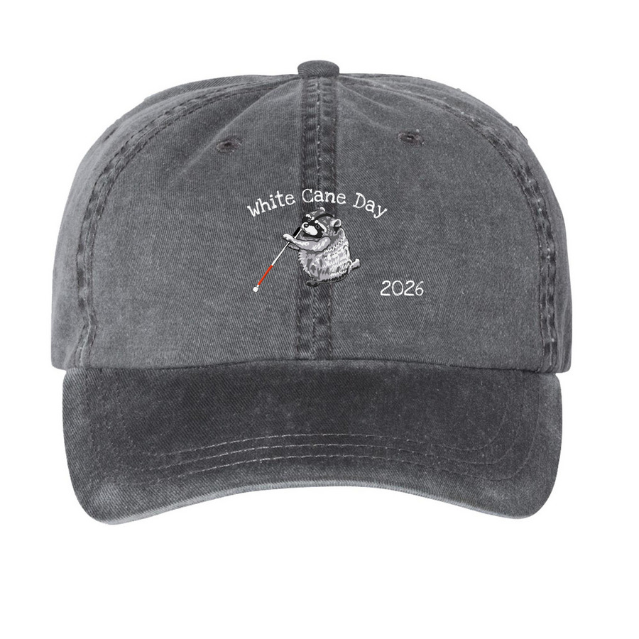 2026 Dark Background - Hats, a Black Printed Pigment Dye Baseball Cap