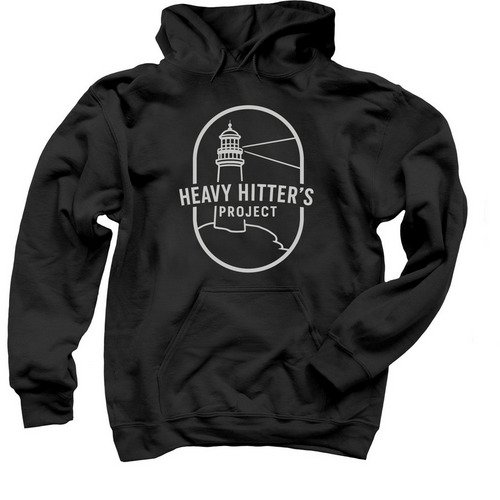 One Family, One Fight, a Black Pullover Hoodie