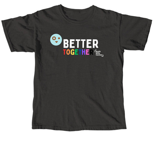 Michigan Humane x Ruth Ellis, a Pepper Comfort Colors Unisex Tee