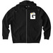 Foundation Icon, a Black Stanley/Stella Unisex Cultivator 2.0 Zip Up Pullover Hoodie