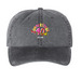 SummerStage Cap, a Black Printed Pigment Dye Baseball Cap