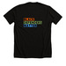 BPDA Black Defenders Matter Tee, a Solid Black Blend Premium Unisex Tee (back-view)
