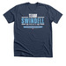 Team Swindell Shirts, a Heather Navy Premium Unisex Tee