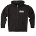 Tamer of Information Chaos Hoodie, a Black Heavyweight Zip Up Hoodie