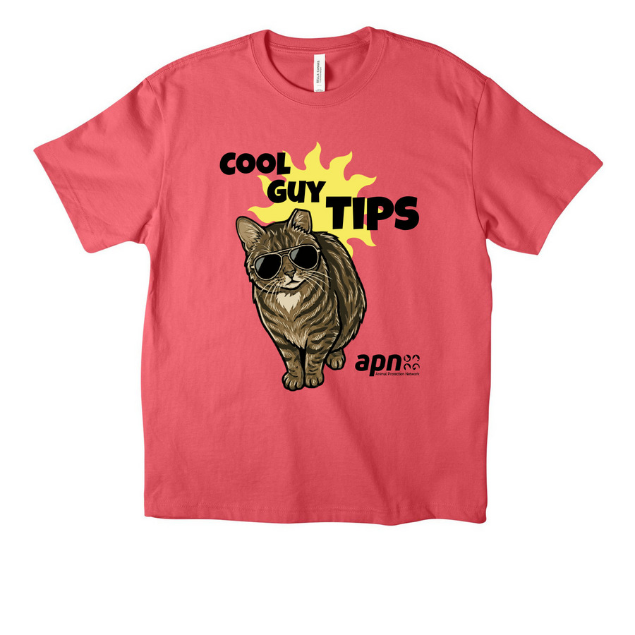 Cool Guy Tips, a Vintage Red Unisex Heavyweight Tee