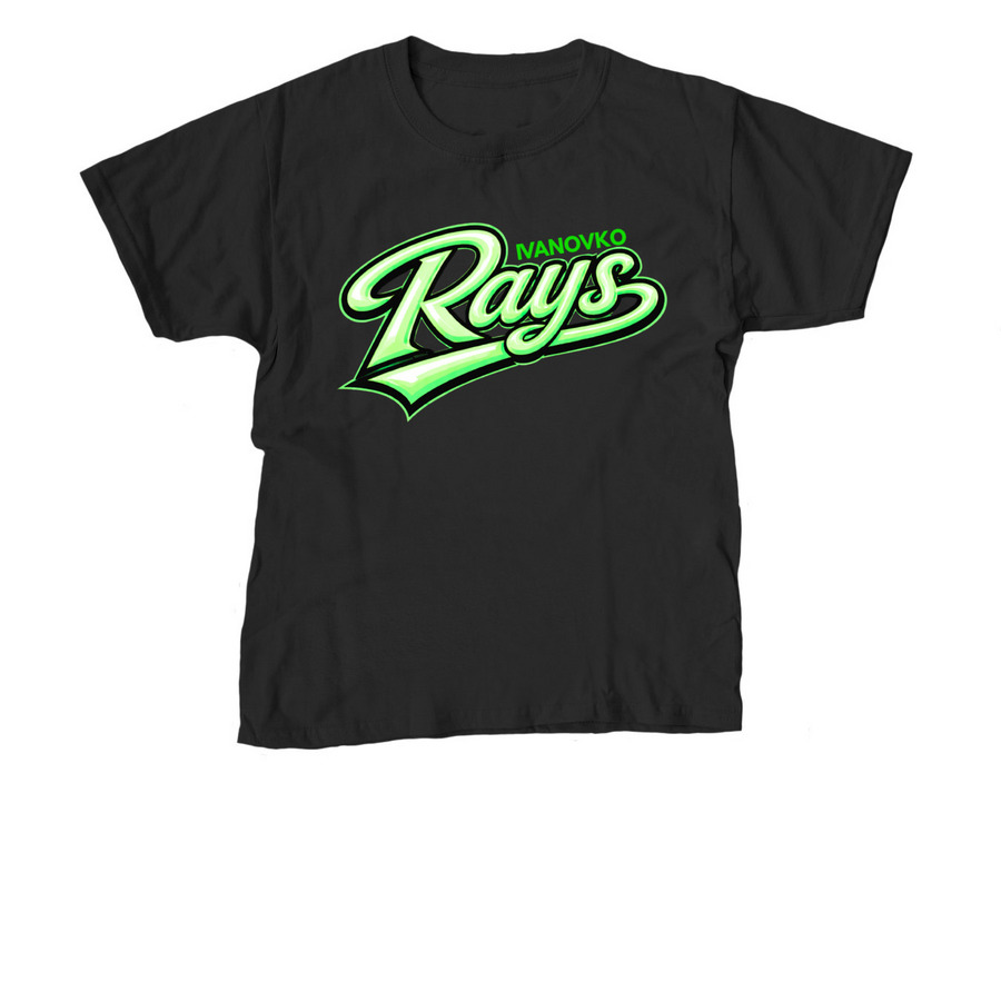 Ivanovko Rays '26, a Black Youth Unisex Tee