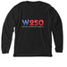 Long-Sleeved Adult T-Shirt, a Solid Black Blend Premium Long Sleeve Tee