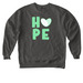 Heart of H?PE, a Pepper Comfort Colors Crewneck Sweatshirt
