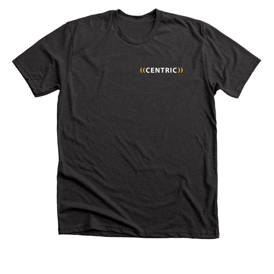 Centric T-Shirts, a Dark Grey Heather Premium Unisex Tee