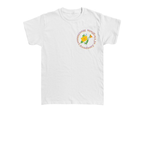 MAV Spring Showers Toddler Shirt, a White Toddler Tee