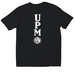 Irate UPM ?Universe Point Mentality? Merch, a Black Softstyle Cotton Tee (back-view)